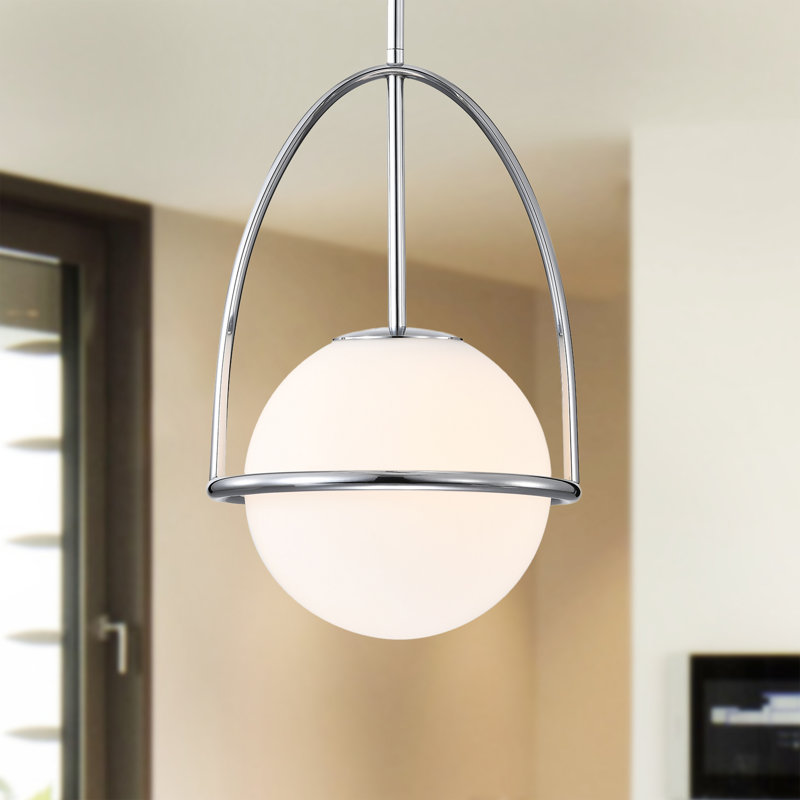 Luminaire suspendu sphère 1 lumière Jayleanna