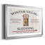 Winter Village Sledding, reproduction d'art encadrée-1133991233-1133991238
