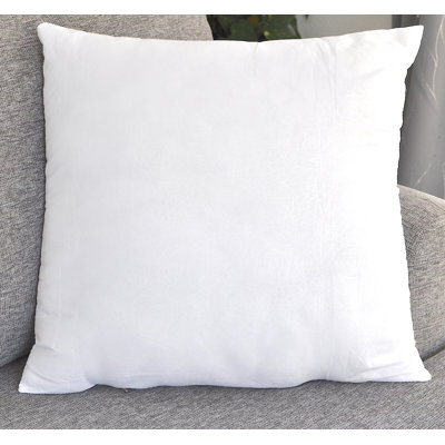 Solid Reversible Pillow Insert