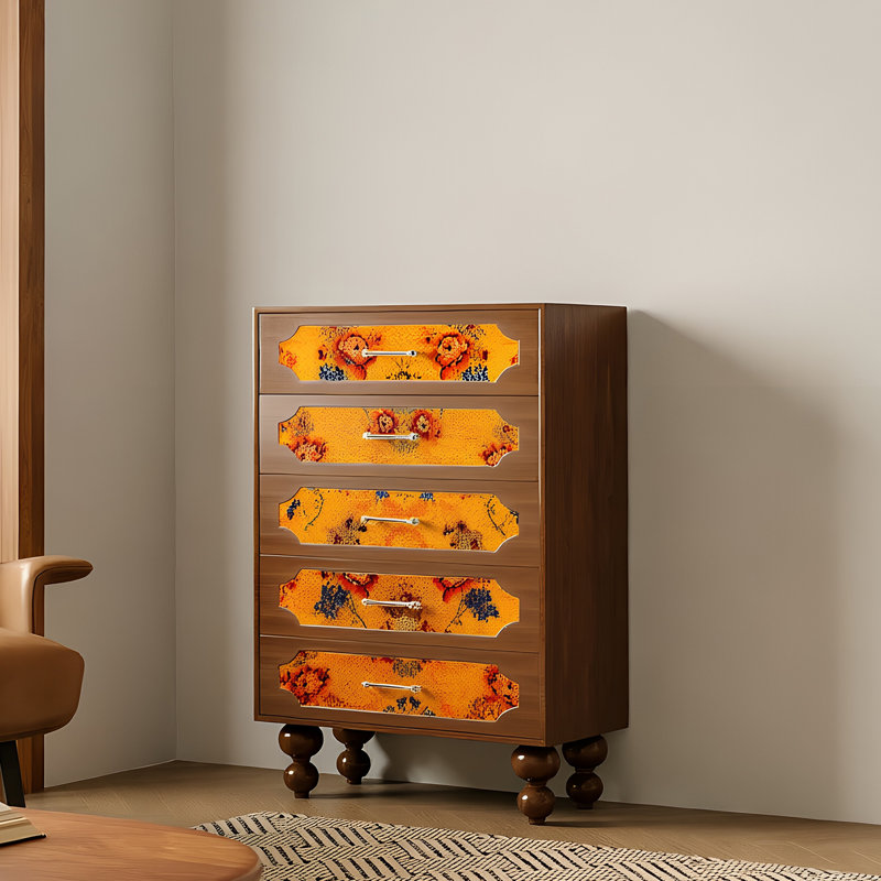 Armoire à tiroirs rétro de style américain