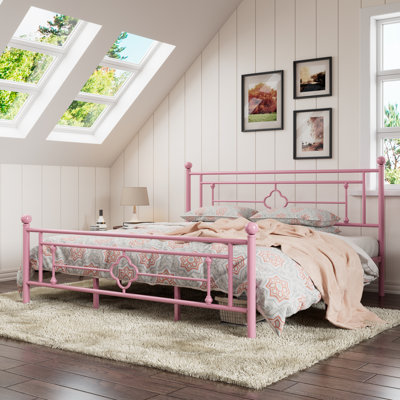 Eroftei Modern Metal Platform Bed Frame，No Box Spring Needed, Easy Assembly