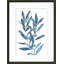 Reproduction d'art encadrée, «Indigo Leaves III»-1526839491-1571337423