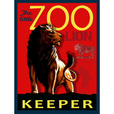 Edwa The Little Zoo Keeper, impression sur papier