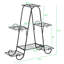 Cadre pour plante 31 po 4 couches 6 rayures verticales