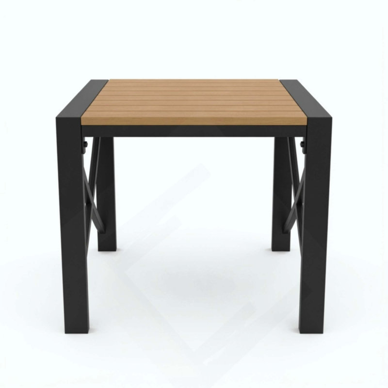 Table de bout carrée pour l'extérieur