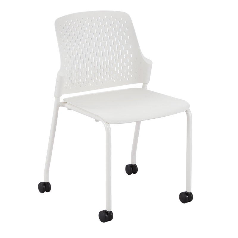 Fauteuil empilable suivant, Blanc