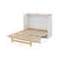 Lit escamotable double avec grand tiroir-420329642