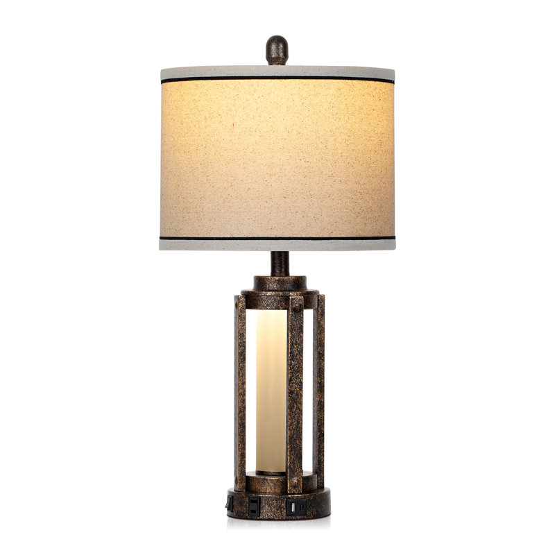 Grenard Metal USB Table Lamp