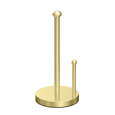 Kitchen Accessories | Countertop Solid Brass Paper Towel Holder