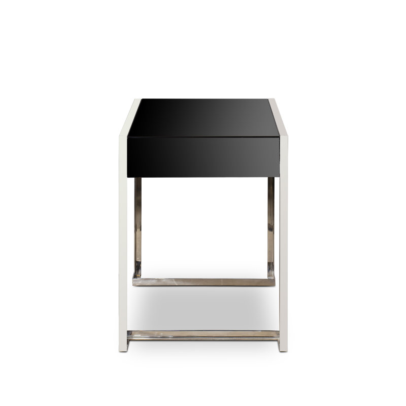 Andrew Martin Glass Writing Desk
