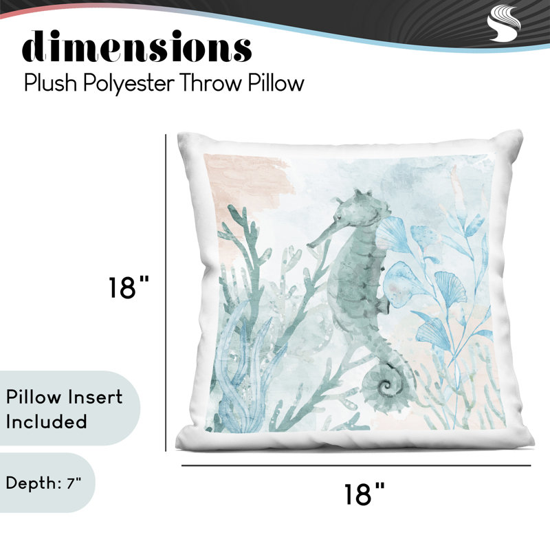Coussin Seahorse Sea Swim