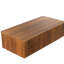 Table basse rectangulaire Mid-Century de 47,2 po avec tiroirs de rangement-426056379