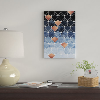 " Copper Diamonds, Rectangular " by Elisabeth Fredriksson