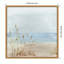 Reproduction d'art sur toile encadrée «Beachside Grasses in Tranquil Light» par PI Studio