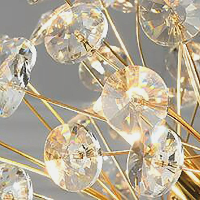 Luxurious Ceiling Chandelier - Elegant Crystal Pendant Light with Hanging Design