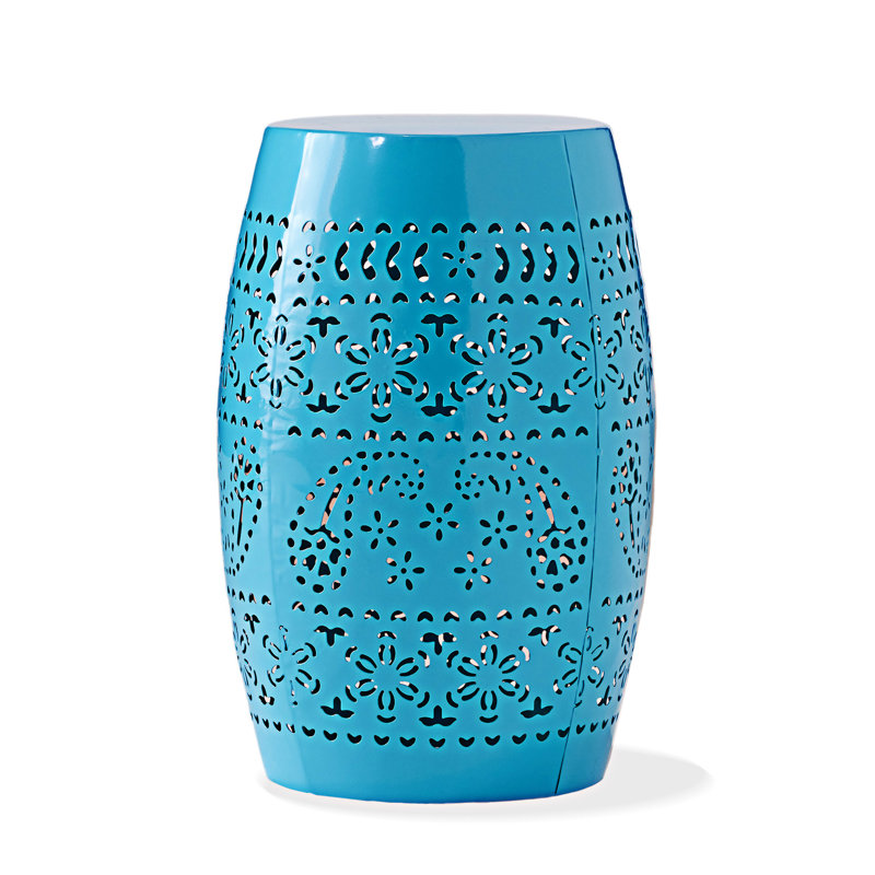 Outdoor Side Table, Blue