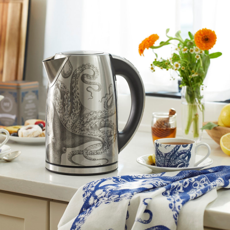 Caskata 1.7-Liter Silver Stainless Steel Electric Tea Kettle