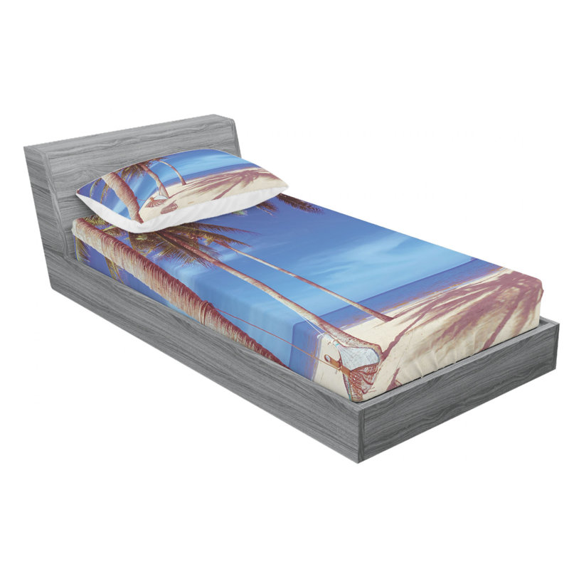Microfiber Sheet Set, Twin XL Sheet Set with Fitted Sheet