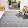Wurster Hand Hooked Performance Chevron Rug