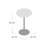 Helmscott Round Glass Event and Cocktail Table with Chrome Base-1818631762