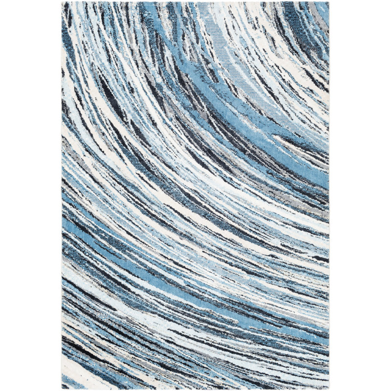 Siena Abstract Indoor Rug, Rectangle 5'3" x 7'6"