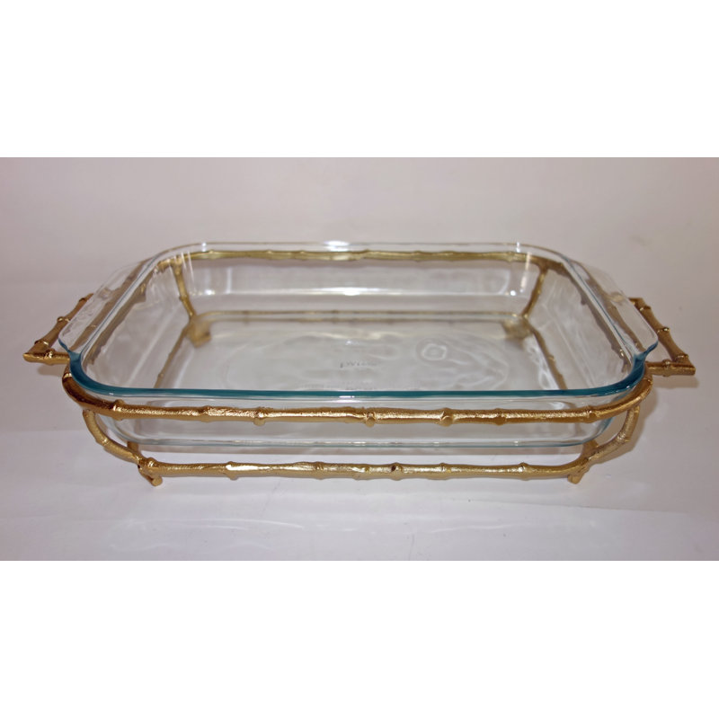 Plat de cuisson rectangulaire en verre pyrex 3 qts dessauhome