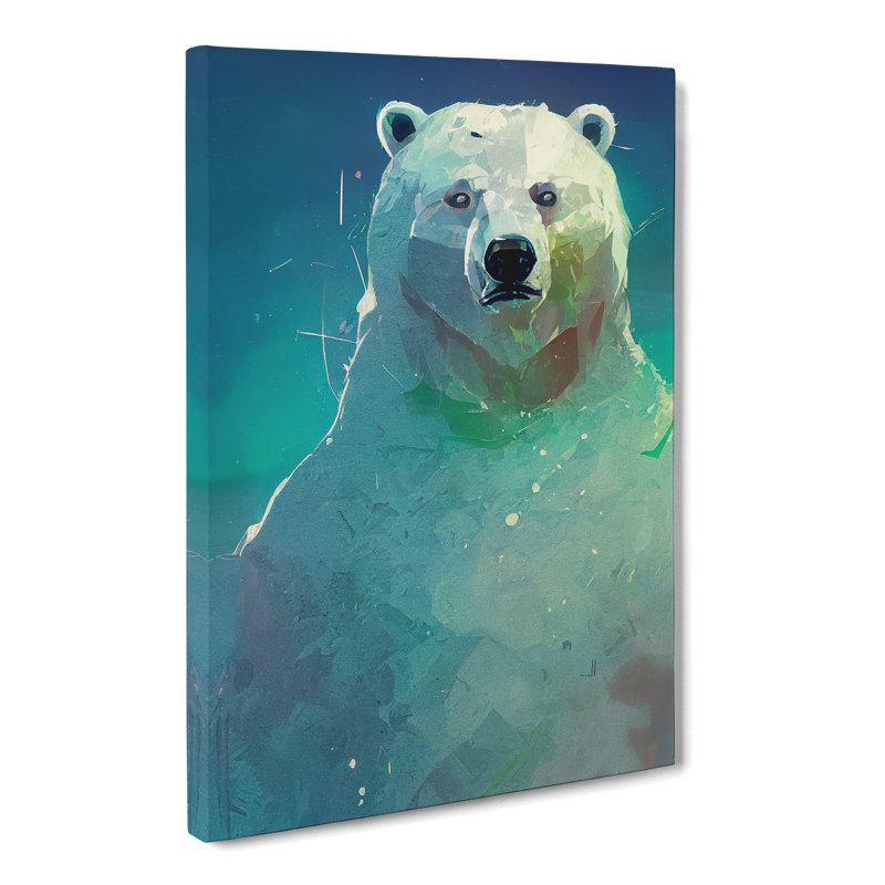 Breckenridge Polar Bear - Wrapped Canvas, 76cm H x 50cm W x 3cm D