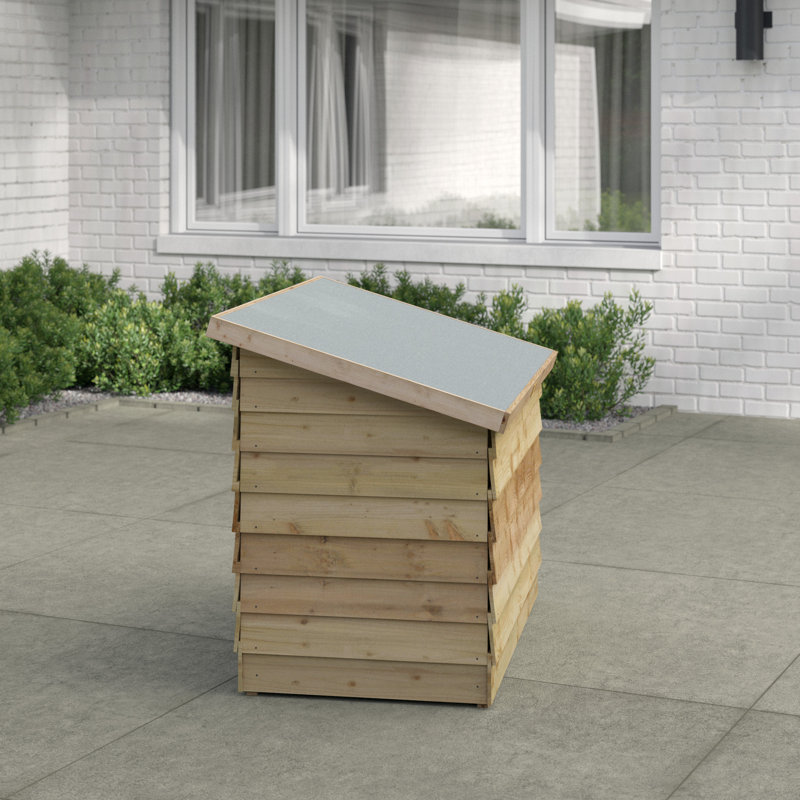 Overlap Wooden Storage Box