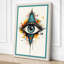 Sacred Eye Geometry Abstract - Wrapped Canvas-1497573908-1497573915