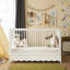Lit de bébé avec pieds en bois massif avec rangement Aiago -335044180