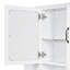 Armoire à pharmacie 36 po, armoire de rangement murale pour salle de bain, armoire murale moderne avec miroir, armoire à miroir avec 3 portes (ne pas inclure le meuble-lavabo)-2099963359