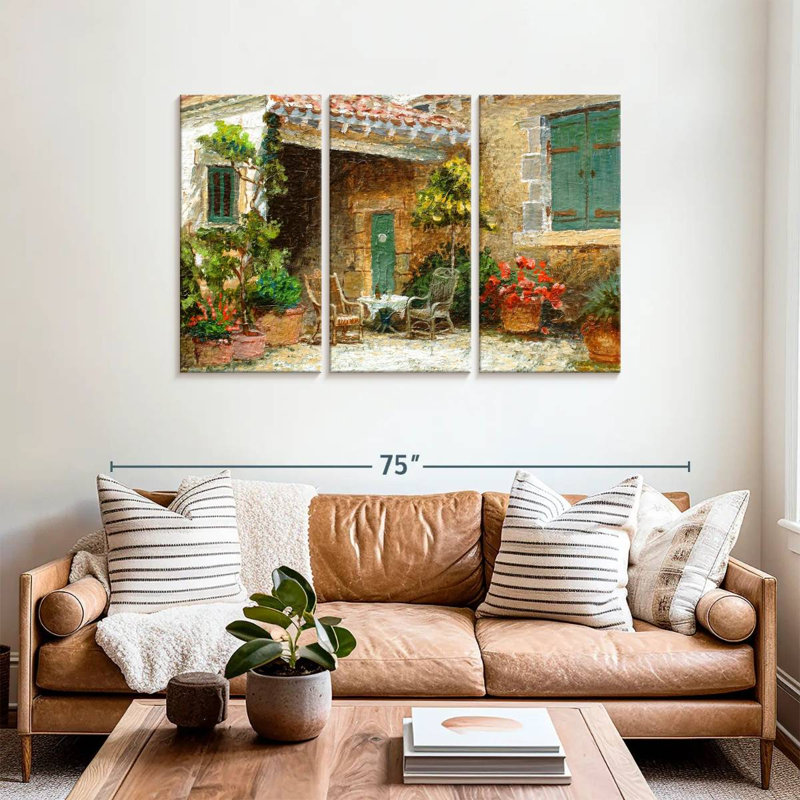 Lilie Provence Barn, 36" H x 57" W