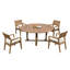 Vellore Outdoor Teak Dining Set-739721108