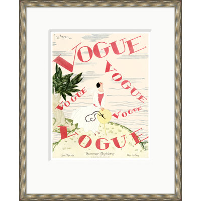 Vogue Cover, Summer Fashions, Georges Lepape, June 1, 1924