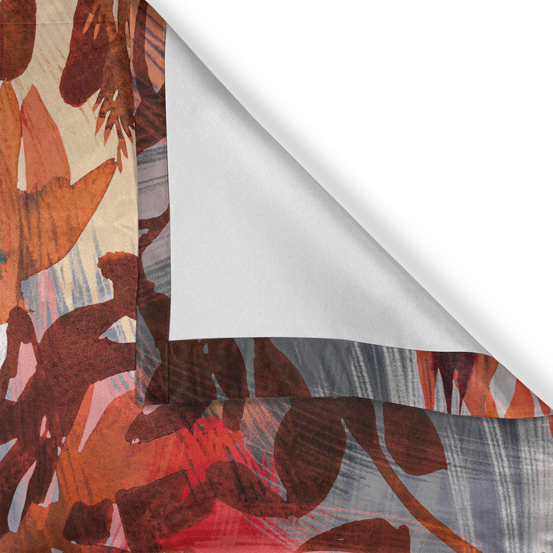 Semi Sheer Curtain Pair