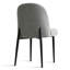  Chaise parsons en lin rembourrée (ensemble de 4)-2086894435