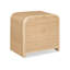 1 - Drawer Solid Wood Nightstand-519201423