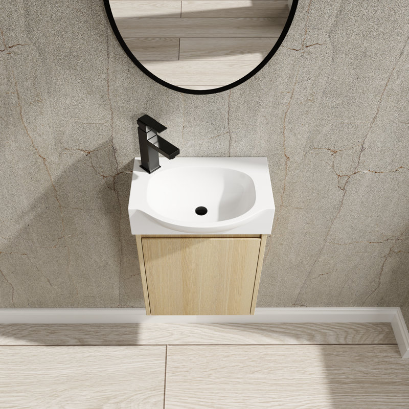 Meuble-lavabo simple avec plateau 15,93 po Magdalyn