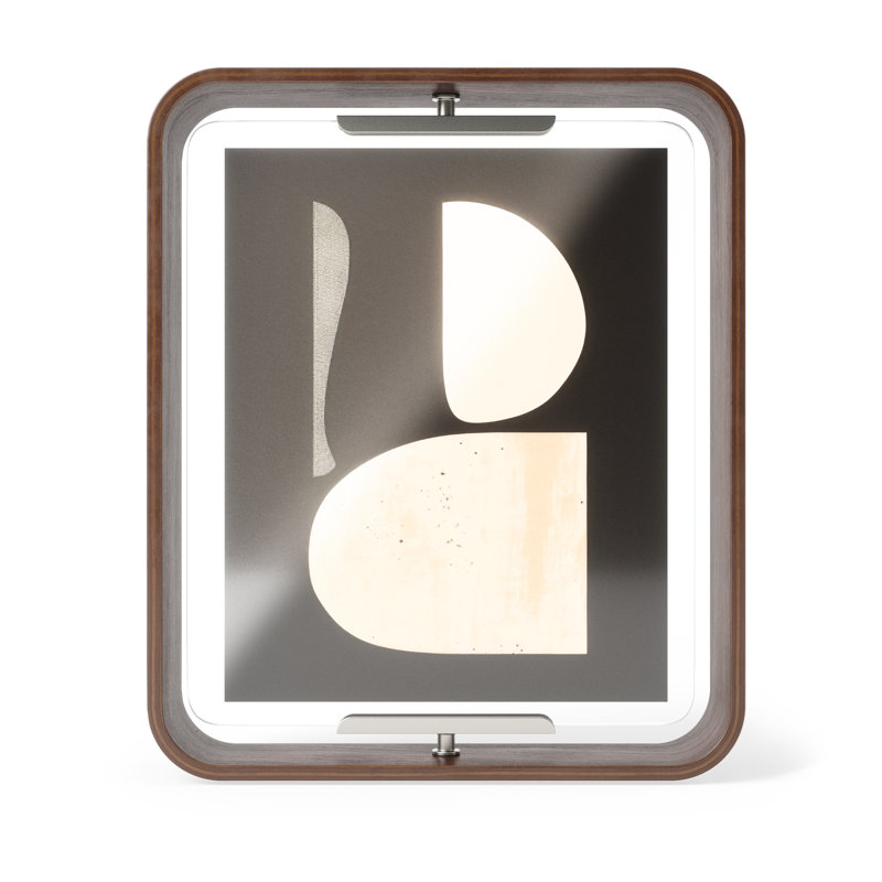 Cadre en bois de cerf 8 x 10, Noyer vieilli