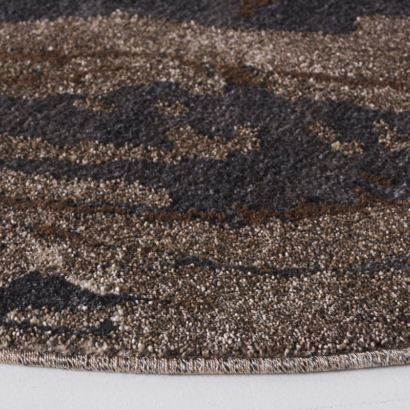 Pacific Performance Abstract Rug, Round 6'7"