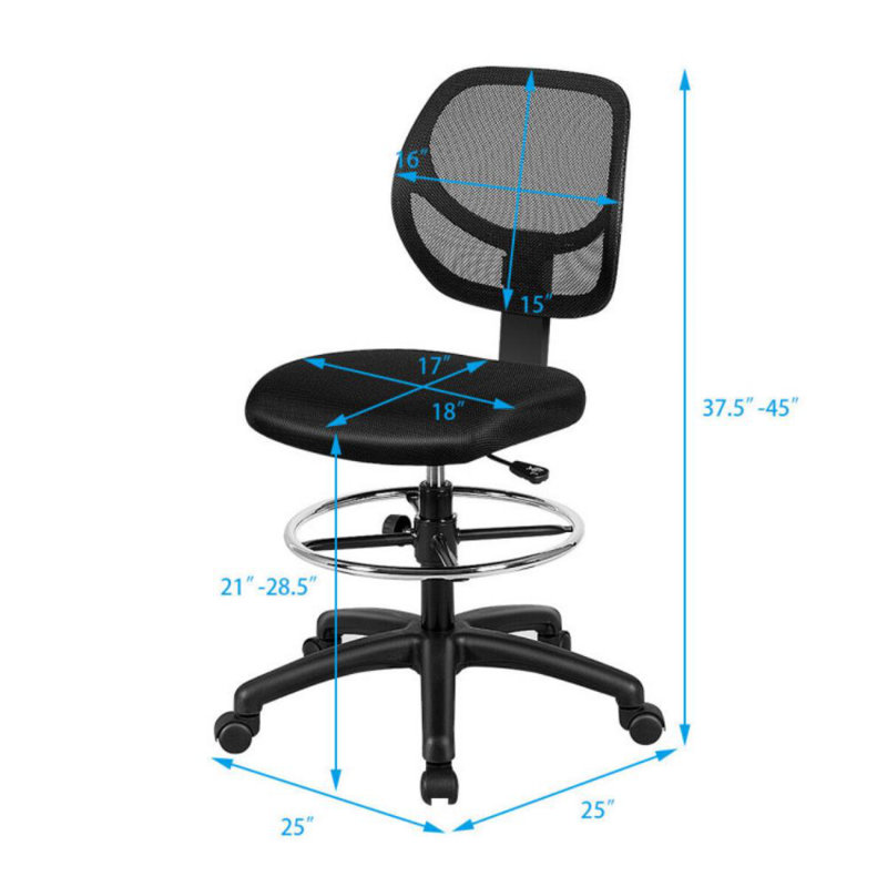 Cacia Mesh Drafting Chair
