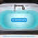72" x 35.4" Whirlpool and Air Bath Heated Soaking Combination Tub with Tub Filler