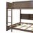Kelment Queen over Queen Bunk Bed with Storage Shelves | USB Charging Ports, Space-Saving Design for Bedroom & Dorm-1241052797