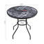Round 80cm L Outdoor Garden Table