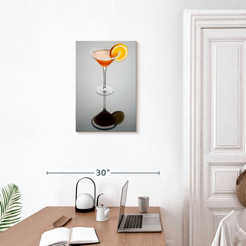 Yarlin Sidecar Cocktail, 24" H x 16" W