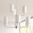 Steelville 9 - Light Dimmable Tiered Chandelier-1357181360