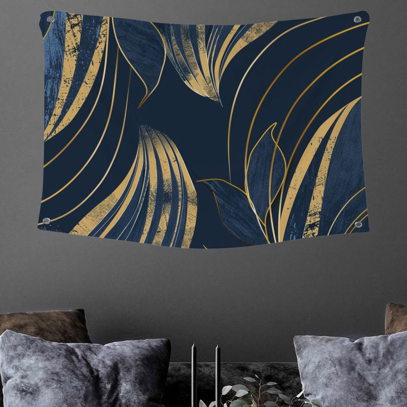 Tapisserie en microfibre, H 88 po x l 104 po