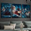 3 Piece Wrapped Canvas Print