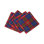 Tartan Cotton Sateen Cocktail Napkins