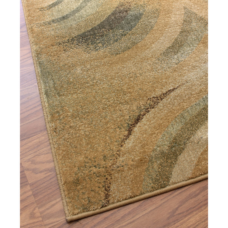 Tapis doré Lakelia, Rectangle 5 pi 2 po x 7 pi 9 po